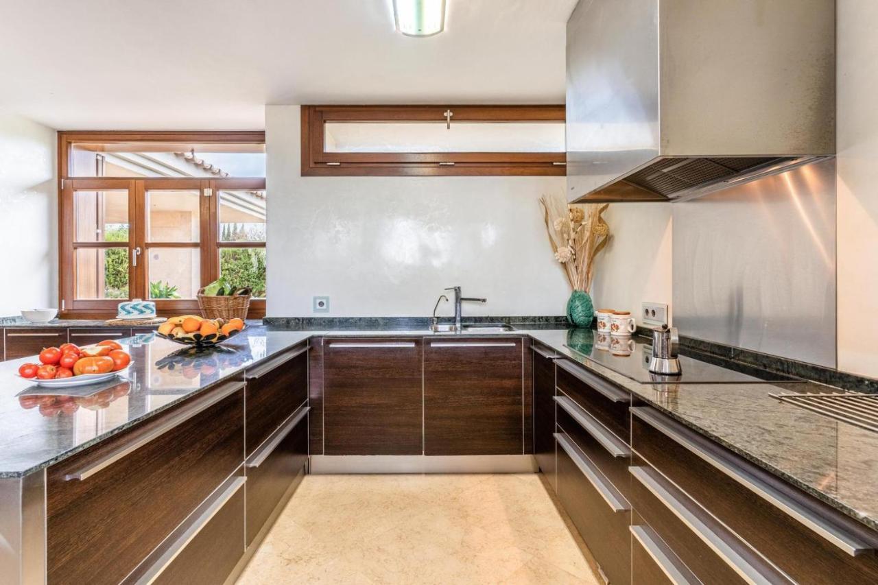 Villa De Lujo Con Piscina, Jacuzzi, Jardin Y Terraza Marratxi Luaran gambar
