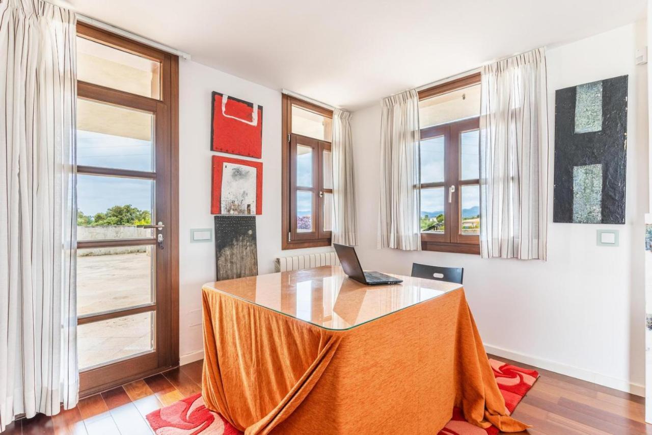 Villa De Lujo Con Piscina, Jacuzzi, Jardin Y Terraza Marratxi Luaran gambar