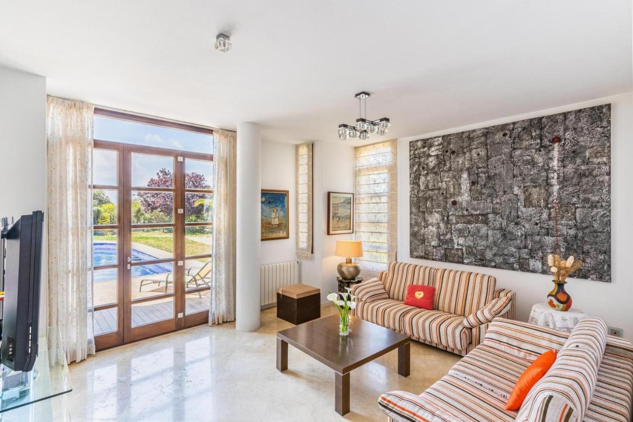 Villa De Lujo Con Piscina, Jacuzzi, Jardin Y Terraza Marratxi Luaran gambar